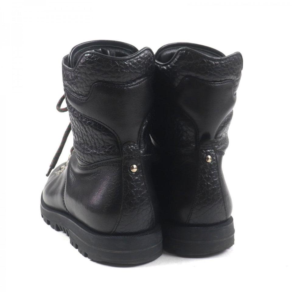 Gucci boots 181853 Main: Leather black mens 9