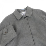 Burberry Stainless collar coat Outer: 100% cashmere, lining: cupra gray Women(Unisex) 9AR