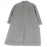 Burberry Stainless collar coat Outer: 100% cashmere, lining: cupra gray Women(Unisex) 9AR