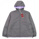 Gucci Jacket 795697 Outer: 100% composite fiber, Outer: 58% polyester, Outer: 42% cotton, Lining: 100% cotton, Filling: 100% polyester Gray purple mens 48