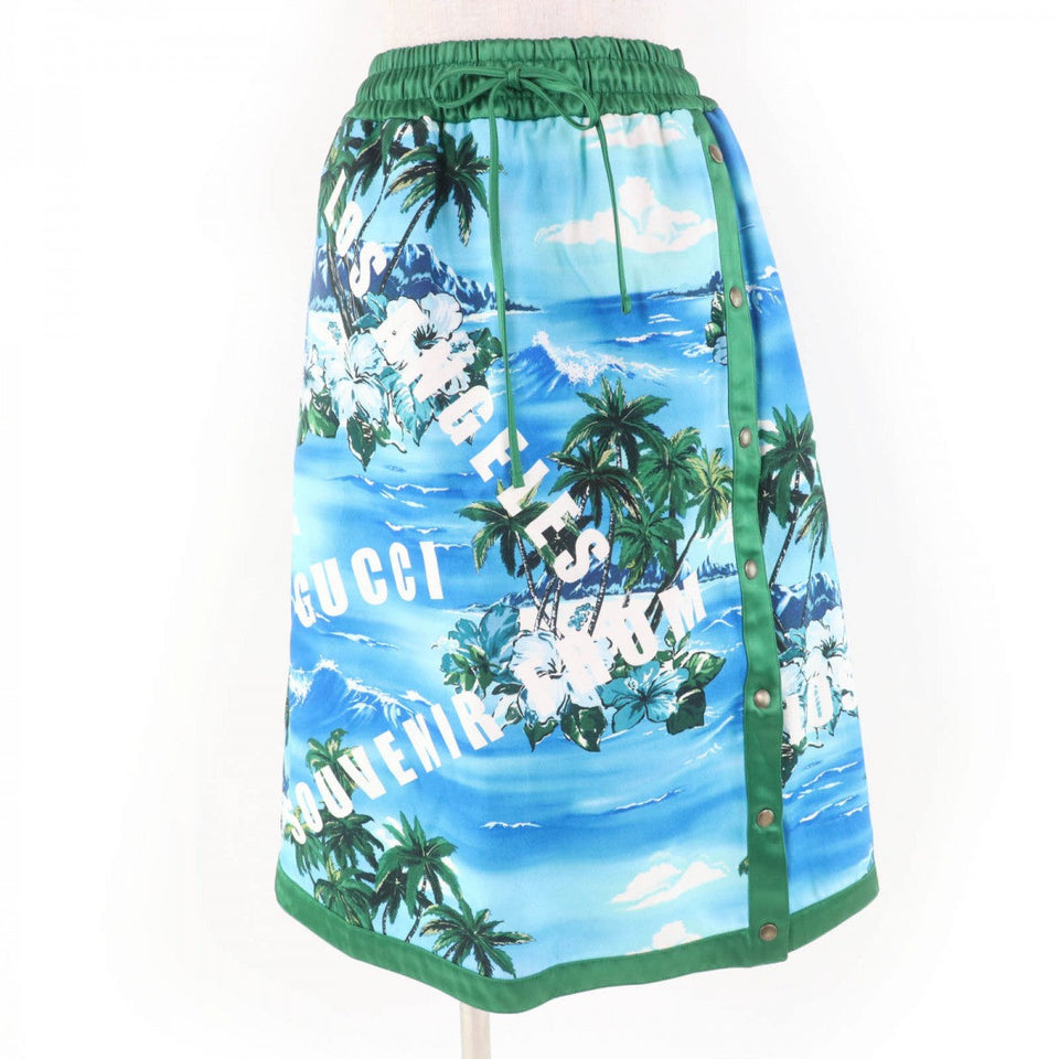 Gucci skirt 693162 Main: 100% cotton, Part: 100% acetate multicolor Women M