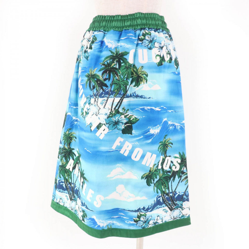 Gucci skirt 693162 Main: 100% cotton, Part: 100% acetate multicolor Women M