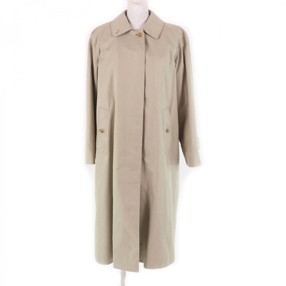 Burberry Stainless collar coat Outer: 100% cotton, Lining: cotton, Sleeve lining: rayon, Liner: 100% wool beige Women 8