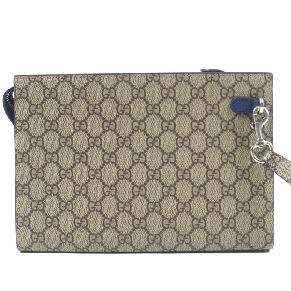 Gucci business bag 768255 Main: Leather, Main: GG Supreme Canvas Beige navy GG Supreme mens