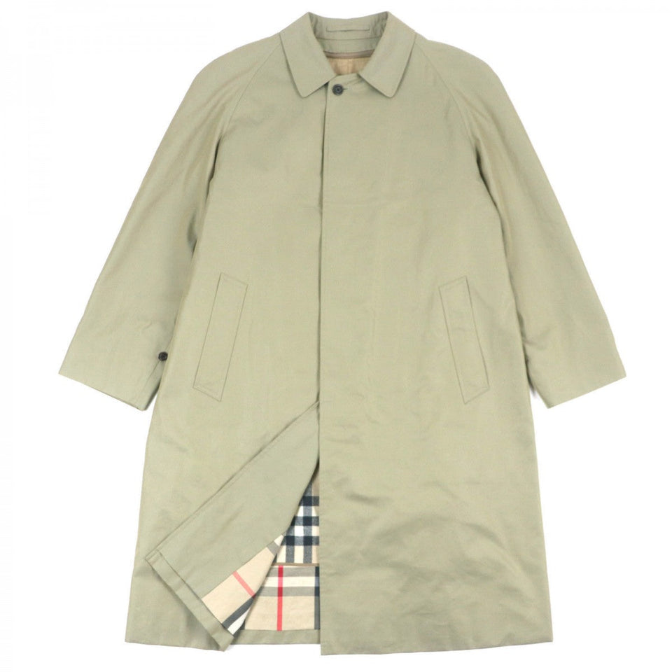 Burberry LONDON Stainless collar coat Main: 100% wool, Lining: cotton, Sleeve lining: polyester, Liner: 90% wool, Liner: 10% cashmere khaki mens 94-175-6