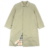 Burberry LONDON Stainless collar coat Main: 100% wool, Lining: cotton, Sleeve lining: polyester, Liner: 90% wool, Liner: 10% cashmere khaki mens 94-175-6
