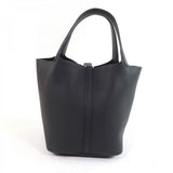 Hermes Handbag Main FTaurillon Clemence black Picotan Lock MM Women