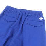 Gucci Pants 742766 Outer: 83% wool, Outer: 17% mohair, Lining: 100% cotton, Leather part: cowhide, Part: 100% cotton blue mens 44