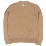 Gucci cardigan 599866 Main: 100% cashmere, part: 50% acrylic, part: 50% wool beige mens S