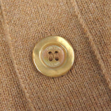 Gucci cardigan 599866 Main: 100% cashmere, part: 50% acrylic, part: 50% wool beige mens S