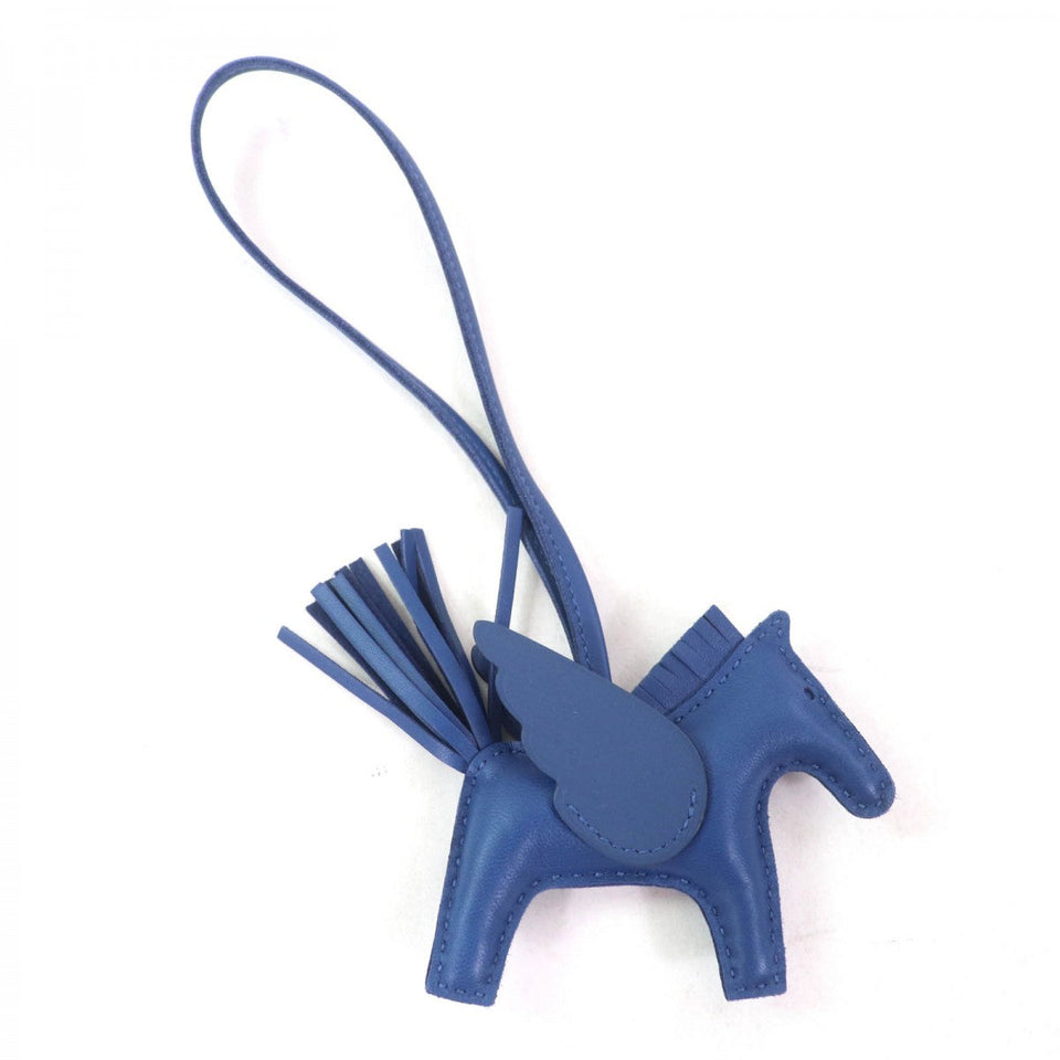 Hermes Bag charm Anyo Miro blue Rodeo PM