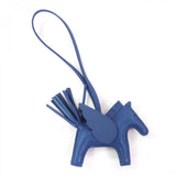 Hermes Bag charm Anyo Miro blue Rodeo PM