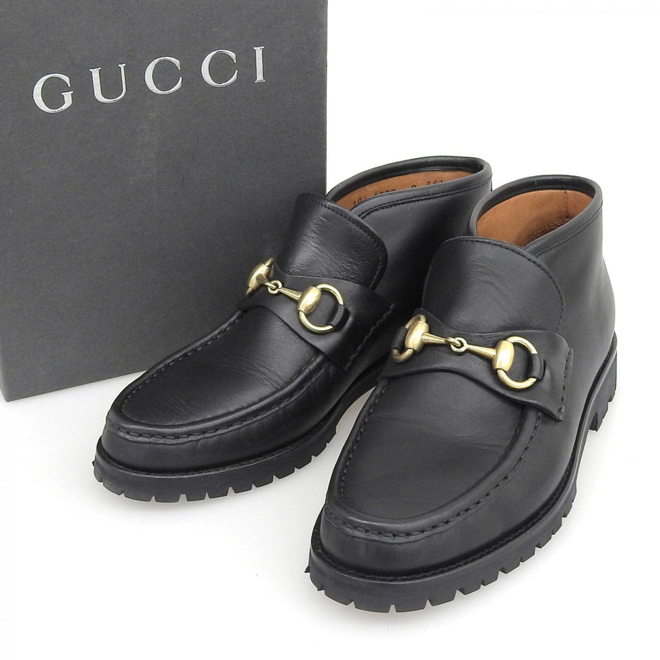 Gucci Ankle boots 104 0088 leather black 36.5