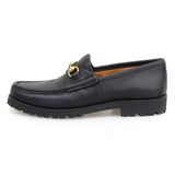 Gucci loafers 101 6105 leather black 36.5