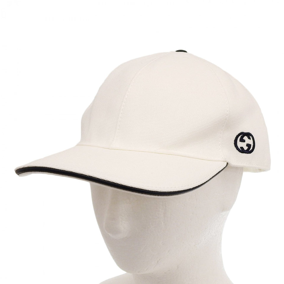 Gucci cap 387554 cotton white XL 60cm