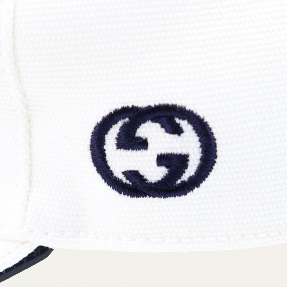 Gucci cap 387554 cotton white XL 60cm