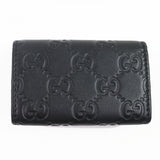 Gucci Key case Key holder 181680 leather black