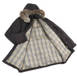 Burberry BLACK LABEL down coat BMP03-900 polyester Brown L