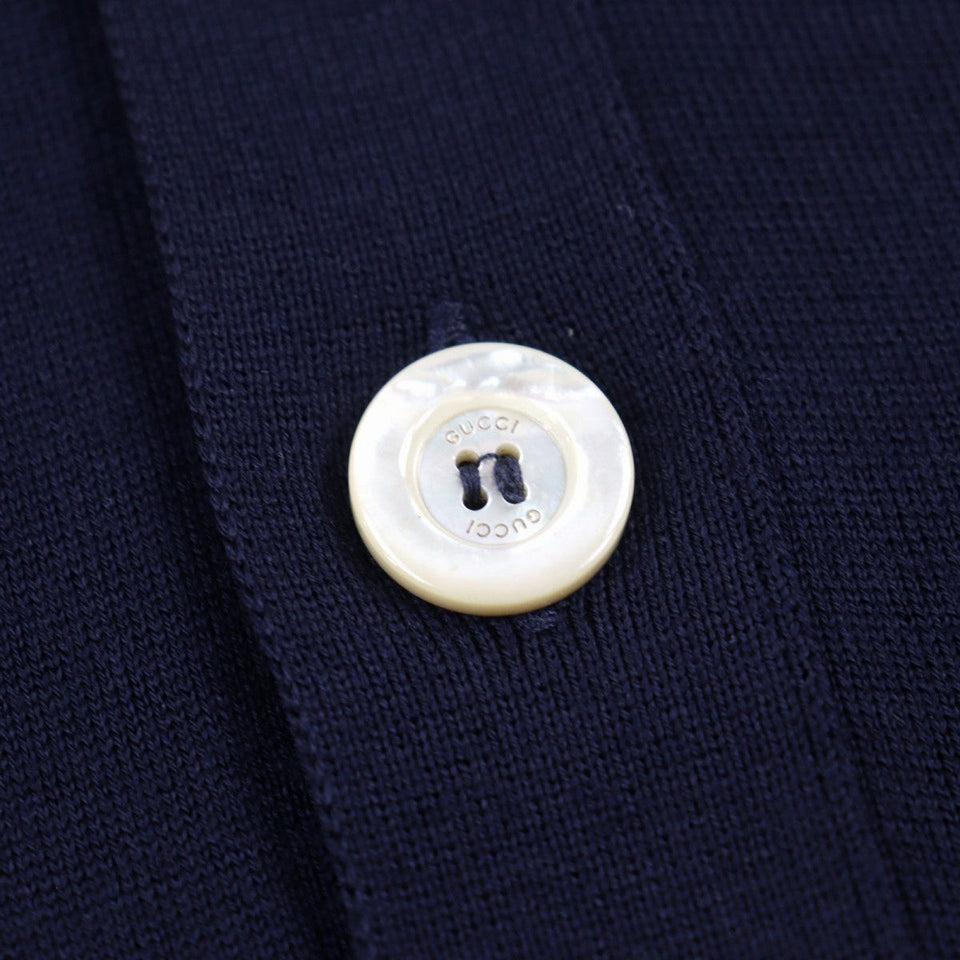Gucci cardigan 576815 wool Navy S