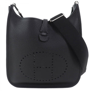 Hermes Shoulder Bag Main FTaurillon Clemence black Evelyn 3PM 29 Women