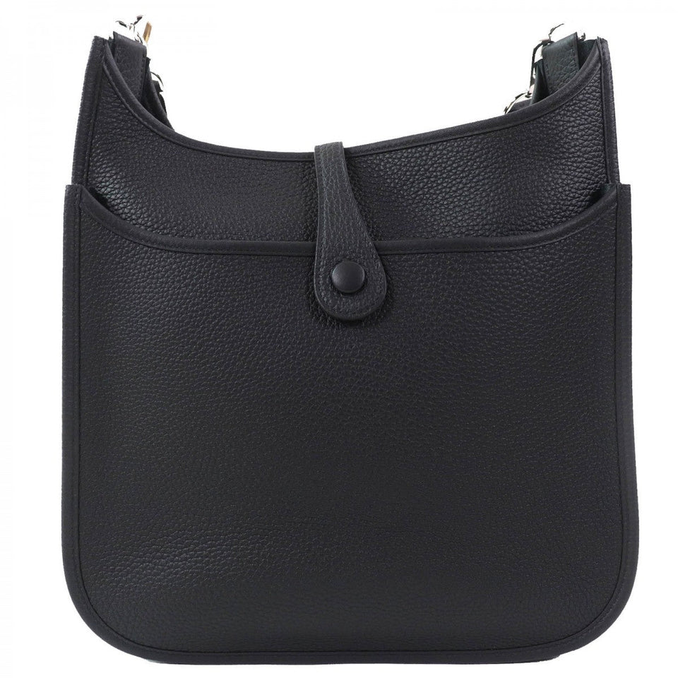 Hermes Shoulder Bag Main FTaurillon Clemence black Evelyn 3PM 29 Women