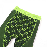 Gucci Pants 693103 Main: 95% nylon, 5% polyurethane green Women M