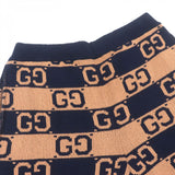 Gucci Shorts 752098 Outer: 77% cotton, Outer: 23% nylon, Part: 76% cotton, Part: 23% nylon, Part: 1% polyurethane Brown navy mens S