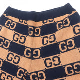 Gucci Shorts 752098 Outer: 77% cotton, Outer: 23% nylon, Part: 76% cotton, Part: 23% nylon, Part: 1% polyurethane Brown navy mens S