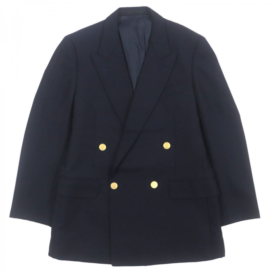 Burberry tailored jacket Outer: 99% wool, Outer: 1% acrylic, Lining: polyester, Lining: cupra, Sleeve lining: cupra Navy mens