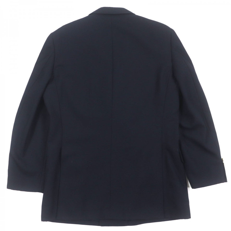 Burberry tailored jacket Outer: 99% wool, Outer: 1% acrylic, Lining: polyester, Lining: cupra, Sleeve lining: cupra Navy mens