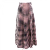 Gucci Long skirt 664422 Main: 90% wool, Main: 10% polyamide Pink black Women 38