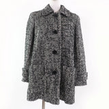 Burberry LONDON coat Main: 65% wool, 17% acrylic, 13% mohair, 5% nylon, lining: cupra Black type Women 38