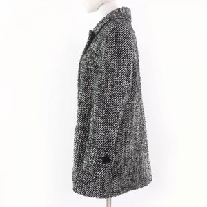 Burberry LONDON coat Main: 65% wool, 17% acrylic, 13% mohair, 5% nylon, lining: cupra Black type Women 38