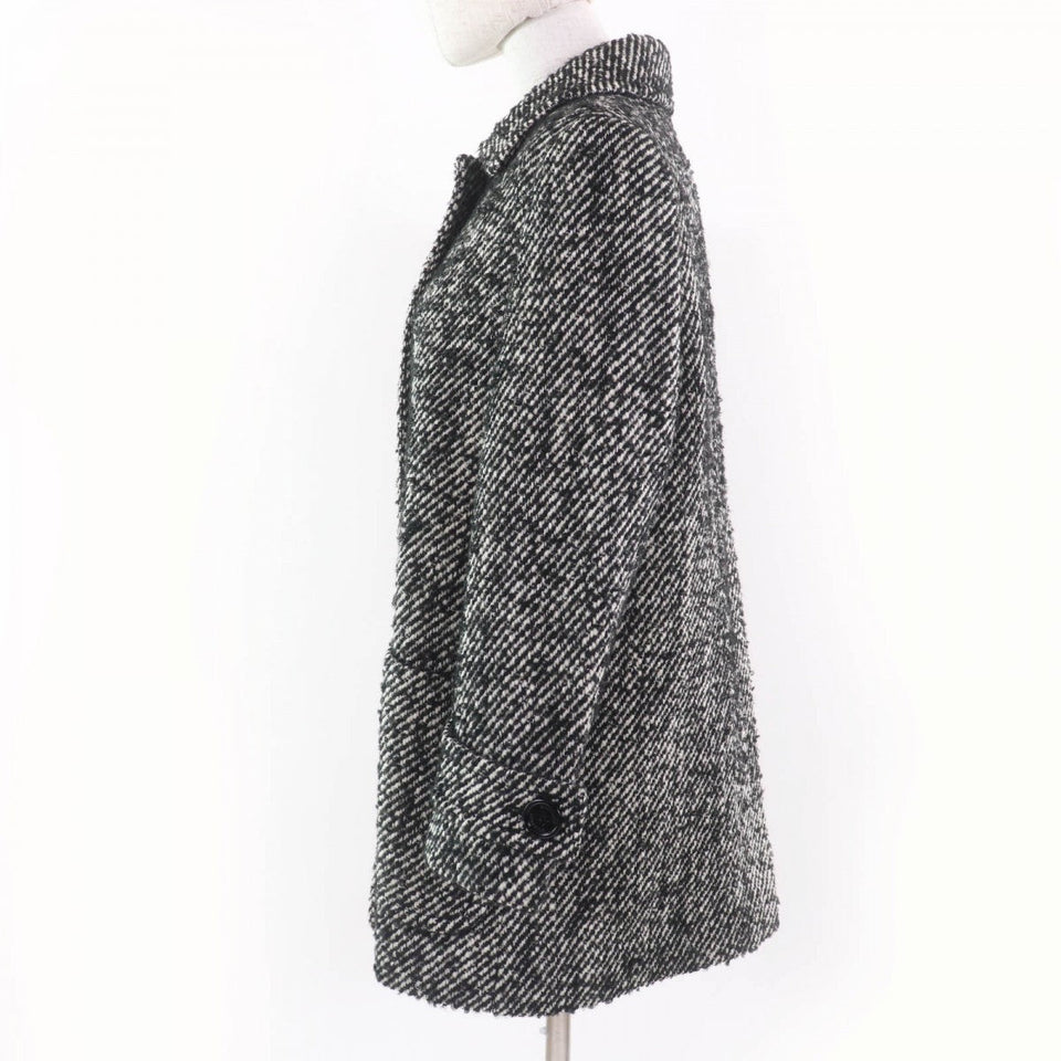 Burberry LONDON coat Main: 65% wool, 17% acrylic, 13% mohair, 5% nylon, lining: cupra Black type Women 38