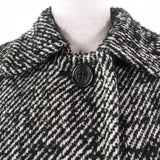 Burberry LONDON coat Main: 65% wool, 17% acrylic, 13% mohair, 5% nylon, lining: cupra Black type Women 38