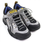 Gucci sneakers Calf leather Gray type Flashtrek Flashtrek 7