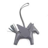Hermes Bag charm Anyo Miro gray Rodeo Charm Pegasus MM