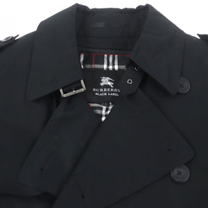 Burberry BLACK LABEL trench coat cotton black L