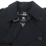 Burberry BLACK LABEL trench coat cotton black L