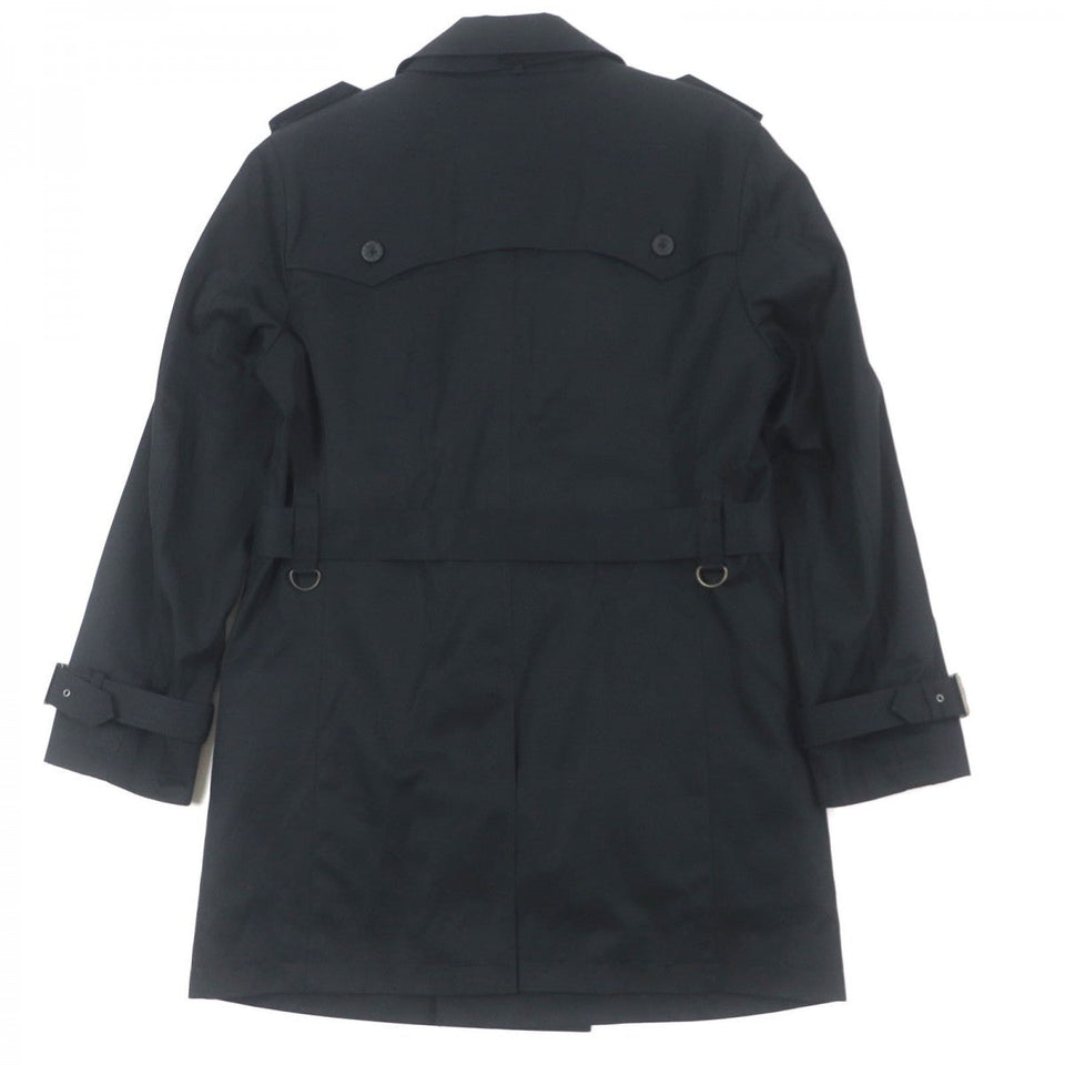 Burberry BLACK LABEL trench coat cotton black L