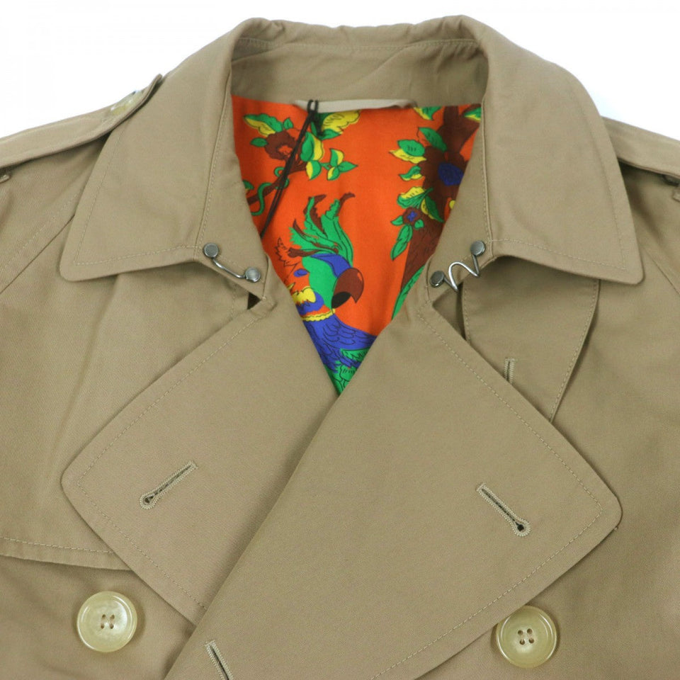 Gucci trench coat 452368 cotton beige 46