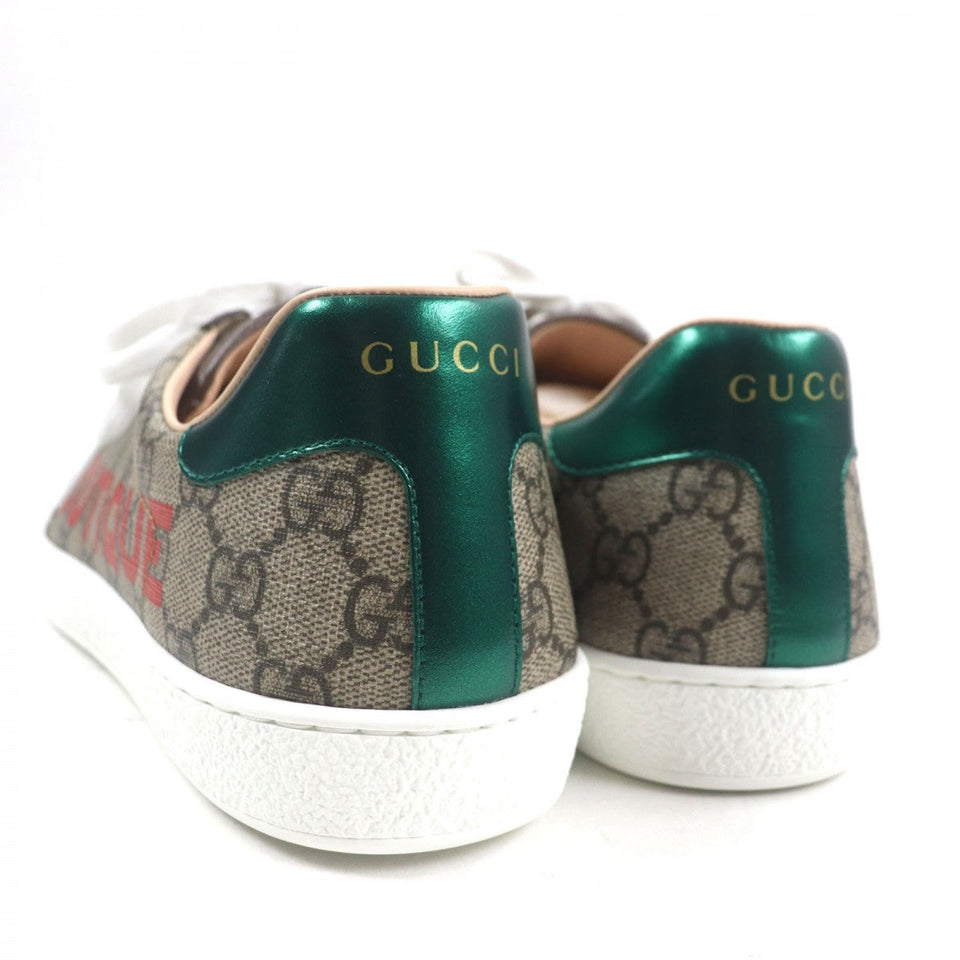 Gucci Low cut sneakers 623236 canvas Brown ACE Ace 8