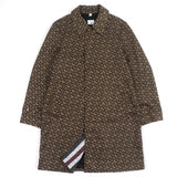 Burberry Stainless collar coat 8018265 Nylon Brown 44