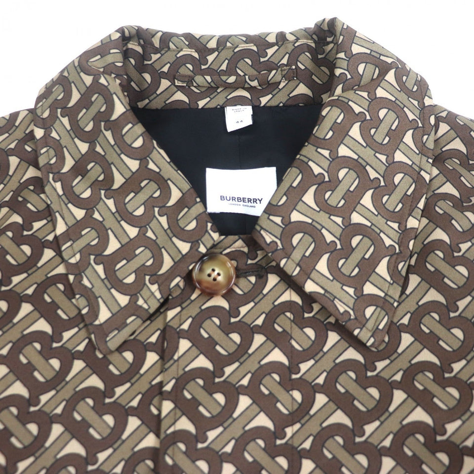 Burberry Stainless collar coat 8018265 Nylon Brown 44