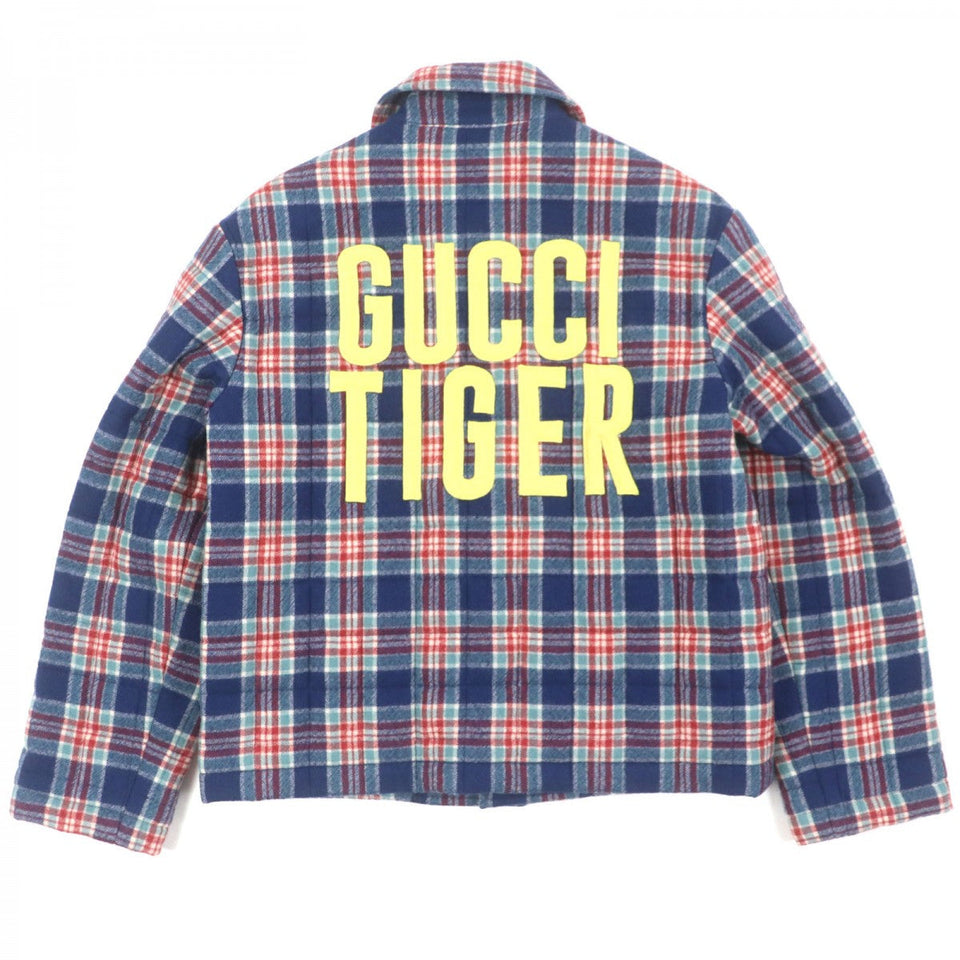 Gucci Jacket 683264 wool Navy red Gucci TIGER 46