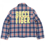 Gucci Jacket 683264 wool Navy red Gucci TIGER 46
