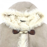 Gucci Duffel coat Sheep leather beige 46