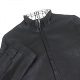 Burberry BLACK LABEL coat Sheep leather black M