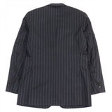 Gucci setup 21E7F3 wool Navy Striped Pattern 46R