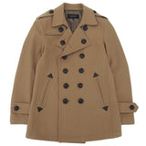 Burberry BLACK LABEL pea coat D1F22-840-44 wool Brown type M